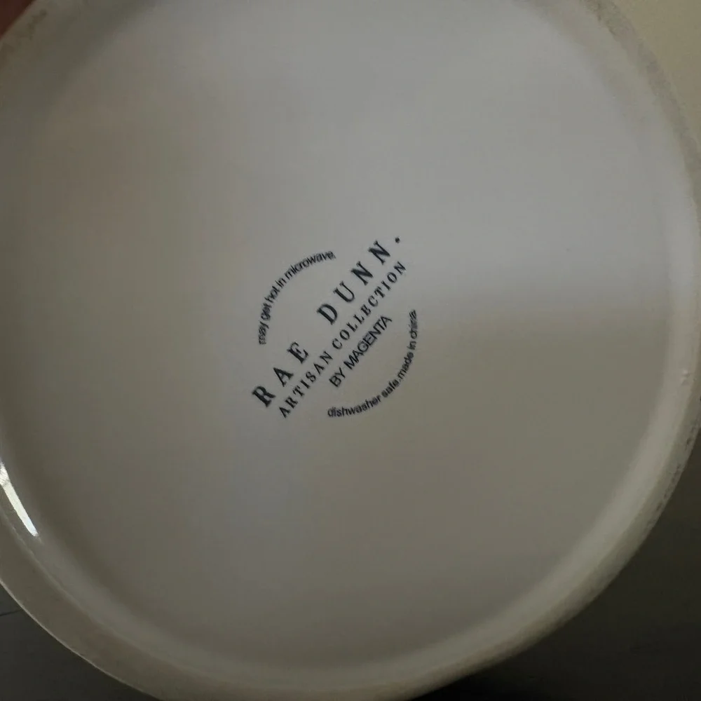 Rae Dunn Artisan Collection Bowl dog pet feeding dish. Puppy Love
